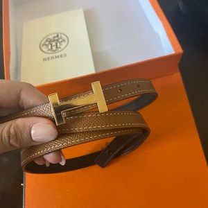Hermès belt and buckle size 85mm.